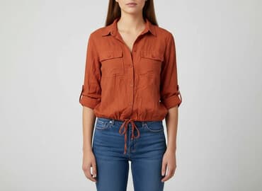 apricot bluzki: Bluzka damska, rozmiar S — 6