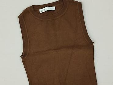 bluzka dekolt: Zara, Top damski, rozmiar S — 1