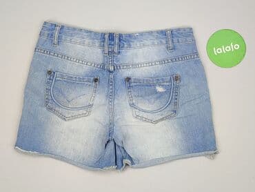 szorty postrzępione: Vintage Denim, Szorty damskie, rozmiar S — 3
