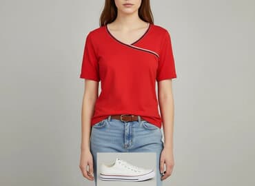 koszulka liebherr: Crane, T-shirt damski, rozmiar S — 1