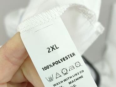 t shirt basic oversize: Bluzka damska, rozmiar 2XL — 4