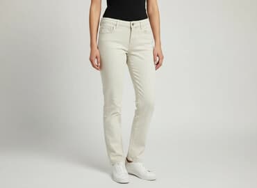 spodnie woskowane born2be: Jeansy damskie, rozmiar M — 1