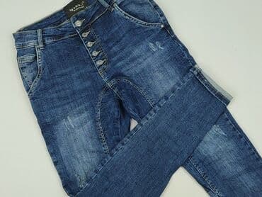patchworkowe jeansy: By o la la. !, Jeans for women, S — 2