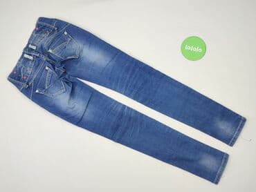 culotte jeans: Jeansy damskie, rozmiar 2XS — 3