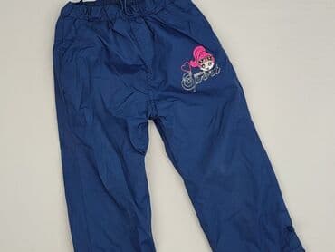 woskowane spodnie z wysokim stanem zara: Sweatpants, 2-3 years, 98, condition - Very good — 1