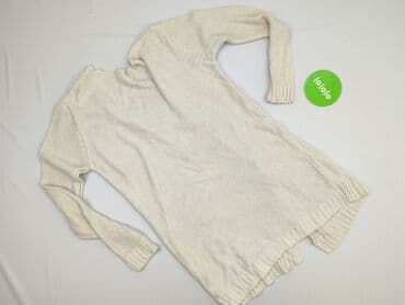 sweter z dużymi oczkami: Kardigan damski, M — 3