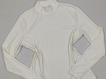 sweter w paski h: H&M, Golf damski, rozmiar L — 1