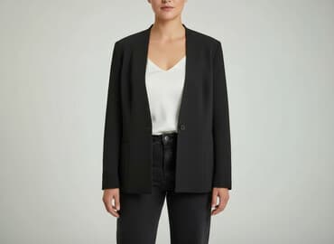 marynarka sukienka czarna: Marynarka damska, rozmiar 3XL — 1