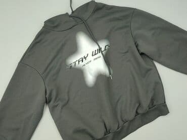 sweter w paski c a: Bluza z kapturem dla mężczyzn, L, Shein, stan - Dobry — 1