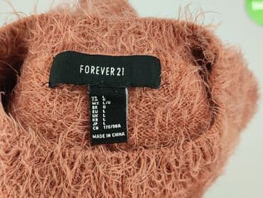 pomarańczowy sweter h: Forever 21, Sweter damski, rozmiar L — 4