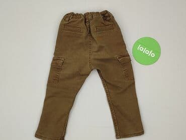 stradivarius spodnie woskowane z wysokim stanem: Spodnie jeansowe, H&M, 12-18 miesięcy, stan - Bardzo dobry — 3