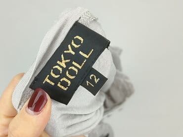 srebrne bolerko do sukienki: Bluzka damska, M — 6