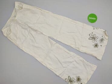 spodnie z lnem damskie: Spodnie materiałowe damskie, rozmiar L — 2