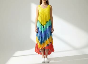 sukienki indyjskie duże rozmiary: Women`s dress, size One size — 1