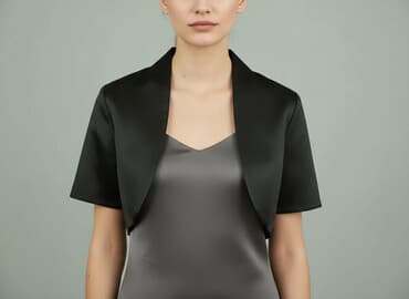 sukienka z bolerkiem: Narzutka damska, rozmiar M — 6