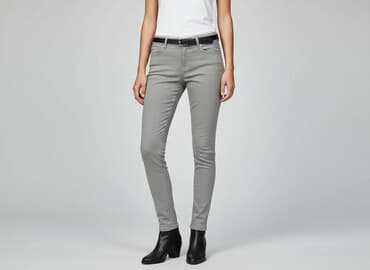 zara jeansy damskie szare: Zara, Jeansy damskie, rozmiar M — 6