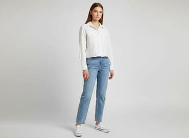 kurtki zimowe damskie wyprzedaż sinsay: Sinsay, Koszula damska, rozmiar 2XS — 6