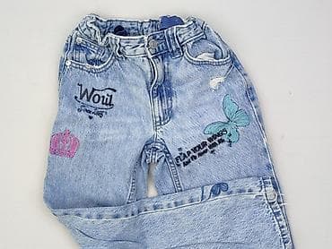 bully jeans: Spodnie jeansowe, 9 lat, 128/134, stan - Bardzo dobry — 1