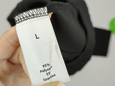 plus size: Spodnie materiałowe damskie, rozmiar L — 4