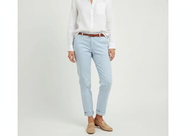 lidl szerokie spodnie: Spodnie materiałowe damskie, rozmiar M — 1