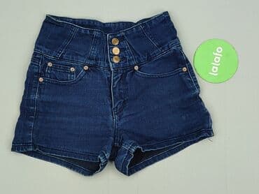 krótkie spodenki z wysokim stanem: FBsister, Szorty damskie, rozmiar XS — 2