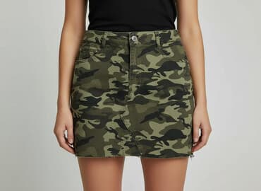 szerokie jeansy cropp: Spódnica damska, rozmiar S — 6