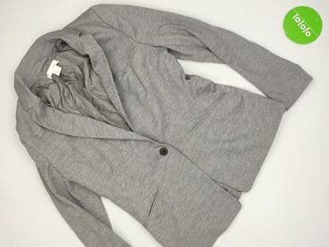 srebrna marynarka damska: H&M, Marynarka damska, rozmiar M — 2