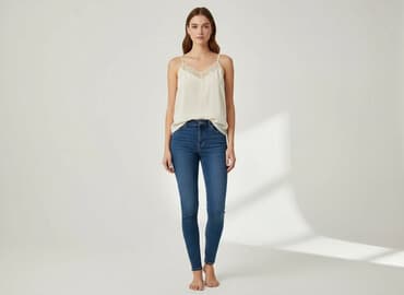 majtki z jedwabiu naturalnego: Women's blouse, size S — 1