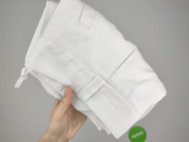 biale buty skarpetkowe: Spodnie materiałowe damskie, rozmiar L — 4