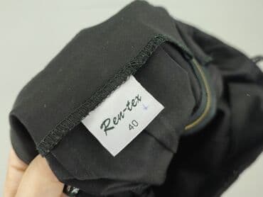 czarne prosta spódnice midi: Spódnica damska, rozmiar L — 4