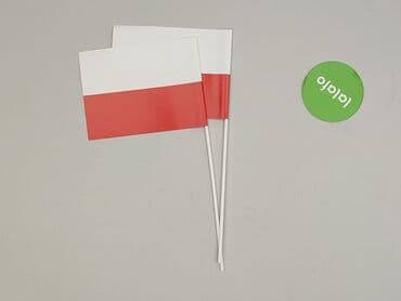 Other art & collectibles products: Dwa używane, ale w idealnym stanie, małe flagi Polski na plastikowych — 3