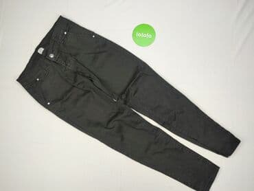 spodnie serduszka by o la la czarne: Spodnie materiałowe damskie, rozmiar S — 2