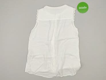 biała obcisła koszulka: ONLY, Bluzka damska, rozmiar M — 5