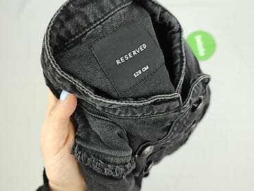 getex spodnie: Dziecięca kurtka jeansowa, 8 lat, 122-128 cm, Reserved, stan - Bardzo dobry — 4