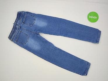 pull and bear botki: Spodnie jeansowe, Little kids, 8 lat, 128, stan - Bardzo dobry — 3