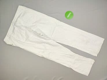 spodnie woskowane białe: Men's trousers, size XL — 3