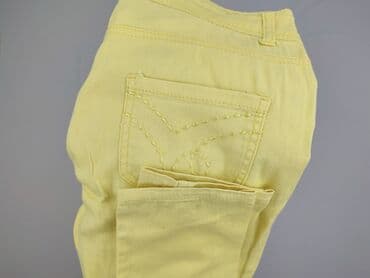 biale szerokie jeansy: Jeansy damskie, rozmiar M — 5