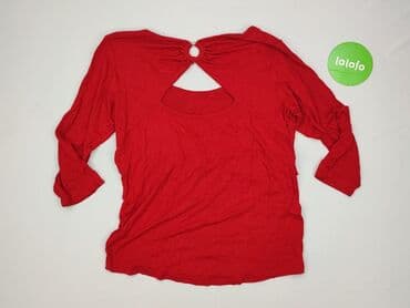 czerwona bluzki wieczorowe: Bluzka damska, rozmiar M — 4