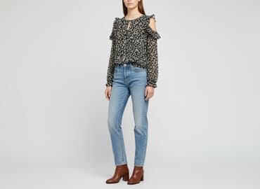 koszulka z zetorem: Zara, Bluzka damska, rozmiar S — 8