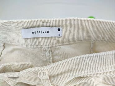 reserved spodnie bawełniane: Reserved, Spodnie materiałowe damskie, rozmiar M — 4