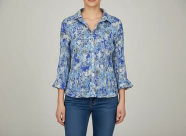 modne bluzki na wiosnę: Bluzka damska, rozmiar S — 1