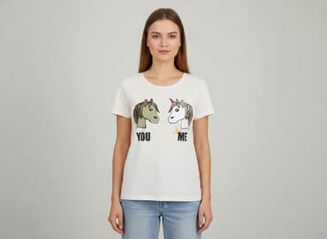 koszulki z mlp: Emoji, T-shirt damski, rozmiar M — 1