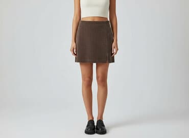 sztruksowa spódnice midi: Sinsay, Spódnica damska, rozmiar L — 1