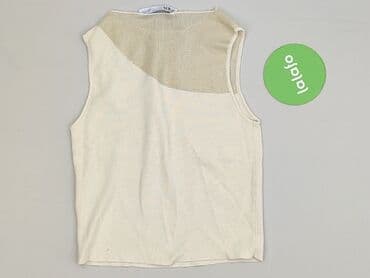 top srebrny zara: Zara, Top damski, S — 3
