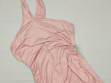 różowa satynowa sukienki: Sukienka damska, rozmiar S — 1