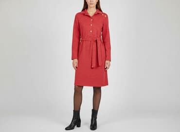 piękne czerwone sukienki na wesele: Sukienka damska, rozmiar S — 5