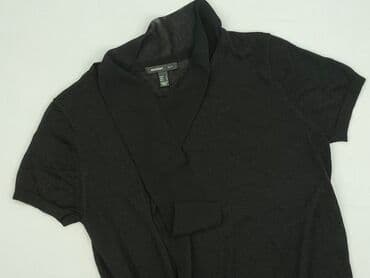 gruby czarny sweter damski: Mango, Sweter damski, L — 1