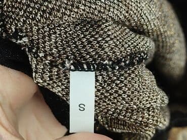 dżinsy kuloty: Spodnie materiałowe damskie, rozmiar S — 5