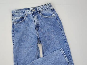 jeansy z asymetrycznym zapieciem: Sinsay, Jeansy damskie, rozmiar S w lalafo.pl — 1 jeansy z asymetrycznym zapieciem: Sinsay, Jeansy damskie, rozmiar S — 1