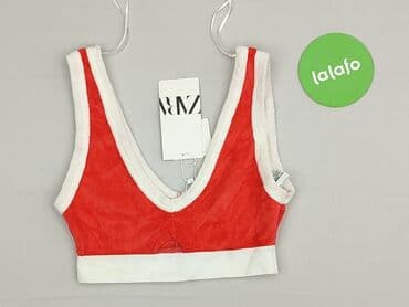 czerwone klapki zara: Zara, Top damski, rozmiar S — 3